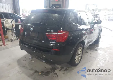 2014 BMW X3 xDrive28I из США, поврежденный, VIN 5UXWX9C55E0D30727